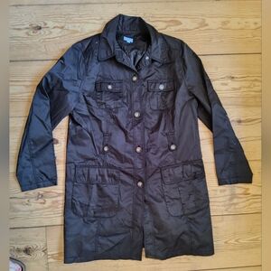Denver Hayes Black Water-Resistant Rain Coat – Women’s XL
